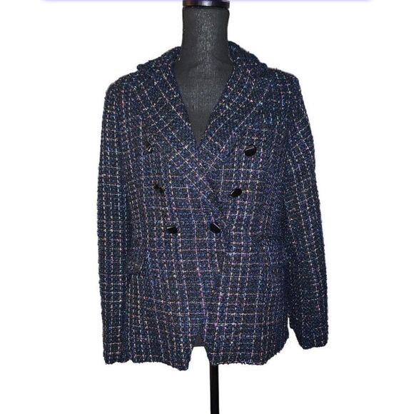 House of Harlow Double Breasted Blazer - Picture 1 of 7